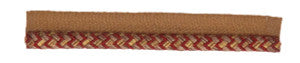 T1118 BRAIDED LIPCO MERLOT BRAIDED LIPCORD by RM CoCo Fabric