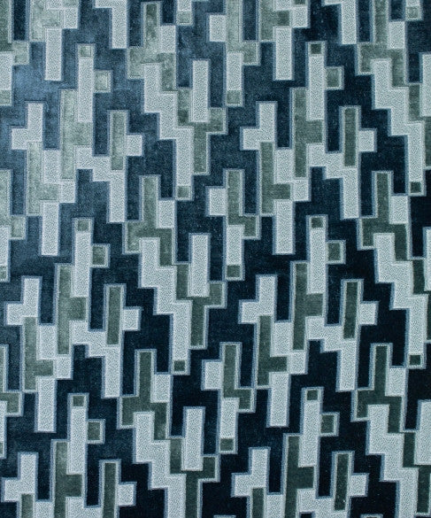 Cloverdale 51916 by Barrow  Designer Fabric Barrow Gallery 100% Polyester China 24,000 Double Rubs </p><p>Repeat: Horizontal: 8-1/4" and Vertical: 6-7/8" 57"  - Swanky Fabrics -