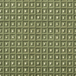 Square Dance Olive Green T12846 by Thibaut Wallpaper