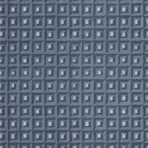 Square Dance Navy T12851 by Thibaut Wallpaper