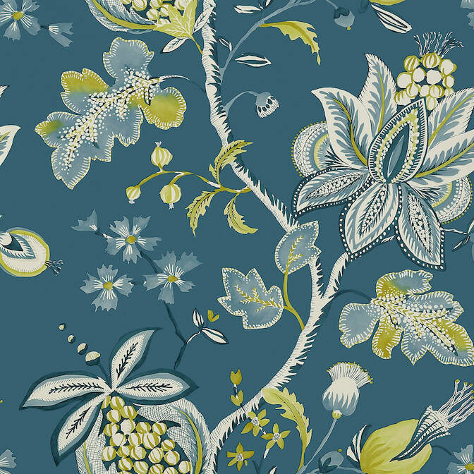 Donegal Peacock Blue T13002 by Thibaut Wallpaper Thibaut Wallpaper Donegal Peacock Blue T13002Wallpaper Monterey Wallpaper UNITED KINGDOM </p><p>Repeat: V: 27 27 - Fabric Carolina -