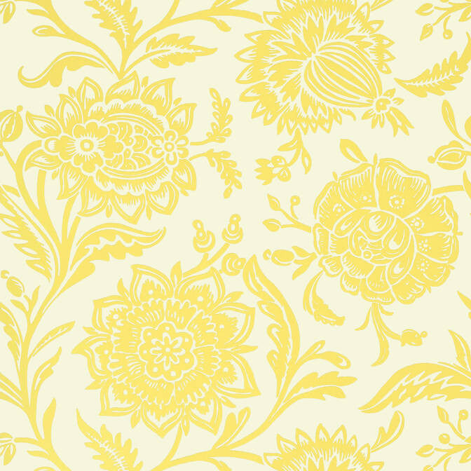 Rivera Yellow on White T13026 by Thibaut Wallpaper Thibaut Wallpaper Rivera Yellow on White T13026Wallpaper Monterey Wallpaper U.S.A. </p><p>Repeat: V: 25.25 27 - Fabric Carolina -