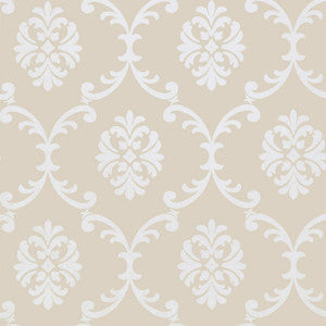 Bastille Beige T13034 by Thibaut Wallpaper