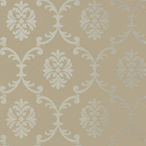 Bastille Pearl Linen T13036 by Thibaut Wallpaper