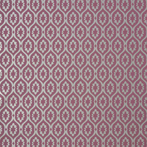 Lucas Plum on Metallic Silver T13049 by Thibaut Wallpaper