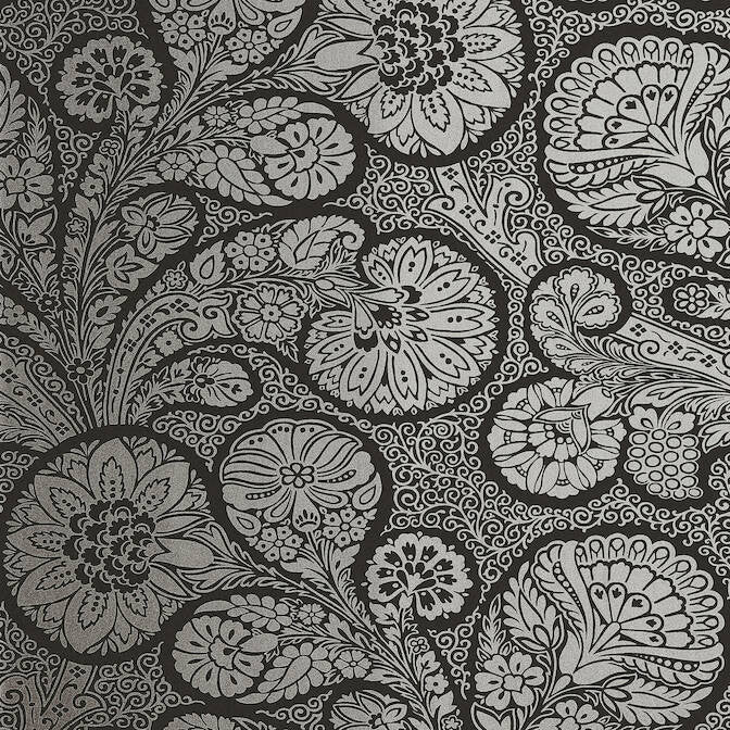 Troubadour Metallic Silver on Black T13063 by Thibaut Wallpaper Thibaut Wallpaper Troubadour Metallic Silver on Black T13063Wallpaper Monterey Wallpaper UNITED KINGDOM </p><p>Repeat: V: 36 27 - Fabric Carolina -