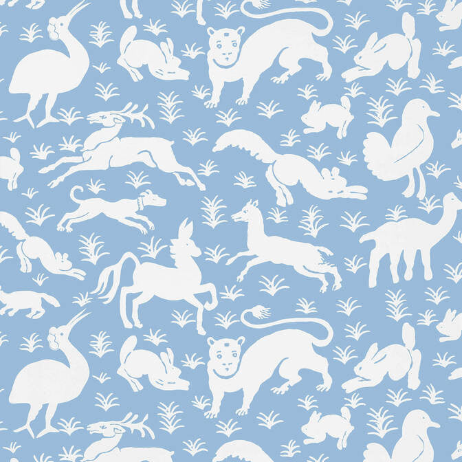 Nairobi Sky Blue T13068 by Thibaut Wallpaper Thibaut Wallpaper Nairobi Sky Blue T13068Wallpaper Monterey Wallpaper U.S.A. </p><p>Repeat: V: 18 27 - Fabric Carolina -