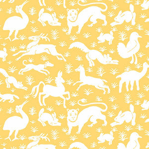Nairobi Yellow T13071 by Thibaut Wallpaper