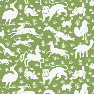 Nairobi Green T13072 by Thibaut Wallpaper