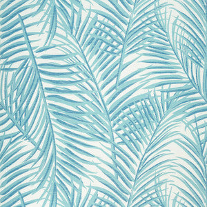 West Palm Turquoise T13119 by Thibaut Wallpaper