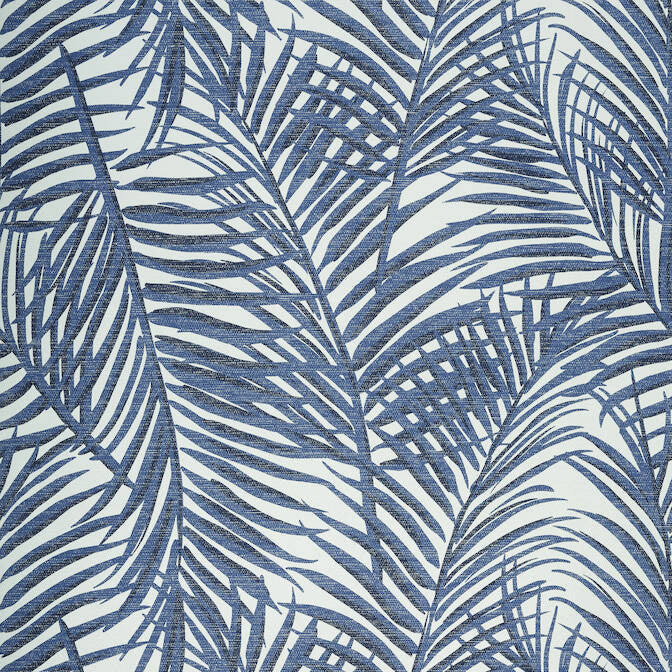West Palm Blue and White T13121 by Thibaut Wallpaper Thibaut Wallpaper West Palm Blue and White T13121Wallpaper Summer House Paperweave KOREA </p><p>Repeat: V: 30 36 - Fabric Carolina -