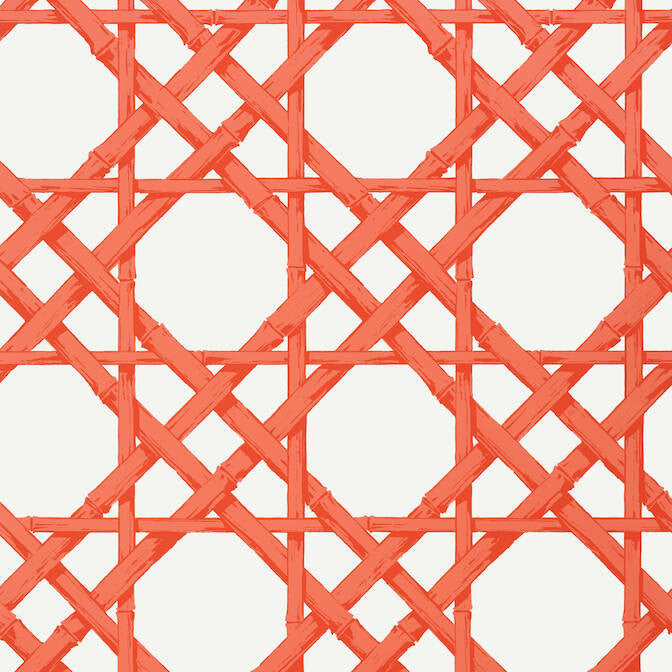 Cyrus Cane Coral T13142 by Thibaut Wallpaper Thibaut Wallpaper Cyrus Cane Coral T13142Wallpaper Summer House Wallpaper U.S.A. </p><p>Repeat: V: 27 27 - Fabric Carolina -