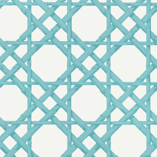Cyrus Cane Turquoise T13143 by Thibaut Wallpaper Thibaut Wallpaper Cyrus Cane Turquoise T13143Wallpaper Summer House Wallpaper U.S.A. </p><p>Repeat: V: 27 27 - Fabric Carolina -