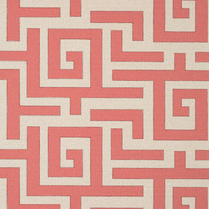 Tulum Coral T13223 by Thibaut Wallpaper