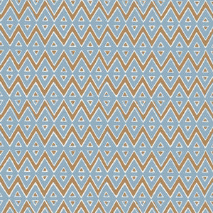 Tiburon Spa Blue T13234 by Thibaut Wallpaper