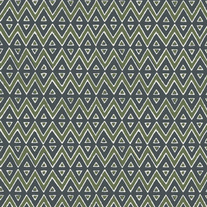 Tiburon Green and Bluestone T13235 By Thibaut Wallpaper