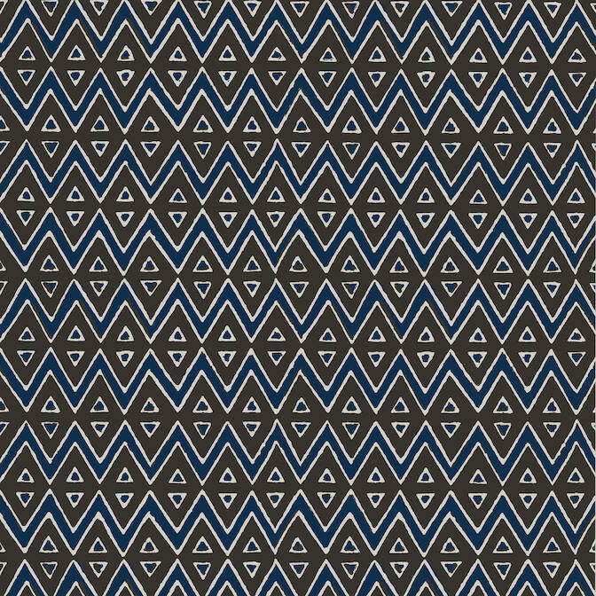 Tiburon Brown and Navy T13236 by Thibaut Wallpaper Thibaut Wallpaper Tiburon Brown and Navy T13236Wallpaper Mesa Wallpaper UNITED STATES </p><p>Repeat: V: 12.62 27 - Fabric Carolina -