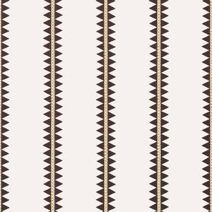 Reno Stripe Black T13240 by Thibaut Wallpaper