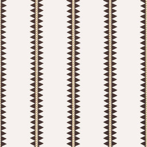 Reno Stripe Black T13240 by Thibaut Wallpaper