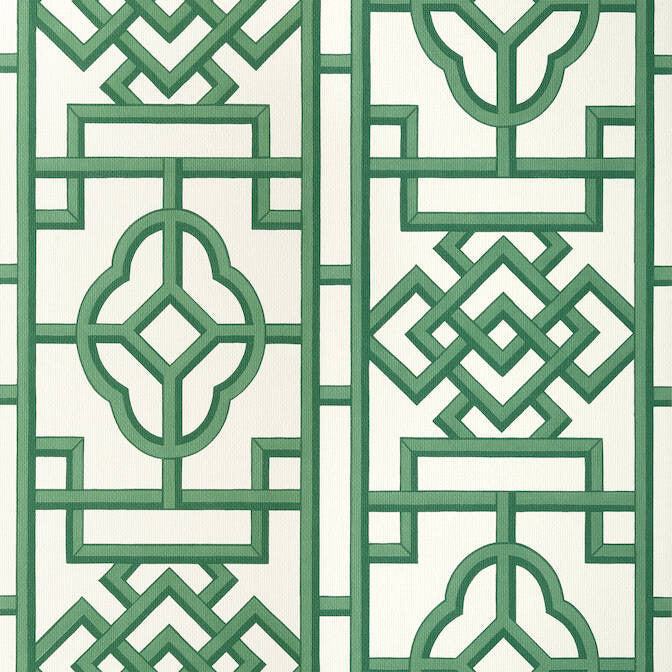 Gateway Emerald T13313 by Thibaut Wallpaper Thibaut Wallpaper Gateway Emerald T13313Wallpaper Pavilion Non-Woven Vinyl Wallpaper UNITED STATES </p><p>Repeat: V: 27 27 - Fabric Carolina -