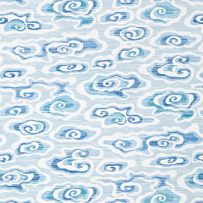 Clear Clouds Blue T13317 by Thibaut Wallpaper Thibaut Wallpaper Clear Clouds Blue T13317Wallpaper Pavilion Non-Woven Vinyl Wallpaper UNITED STATES </p><p>Repeat: V: 25.25 27 - Fabric Carolina -