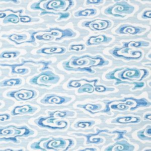 Clear Clouds Blue T13317 by Thibaut Wallpaper