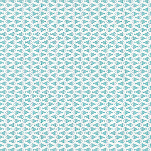 Pisces Turquoise T13326 by Thibaut Wallpaper