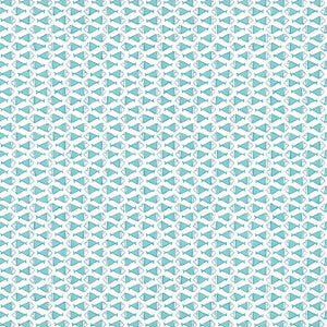 Pisces Turquoise T13326 by Thibaut Wallpaper