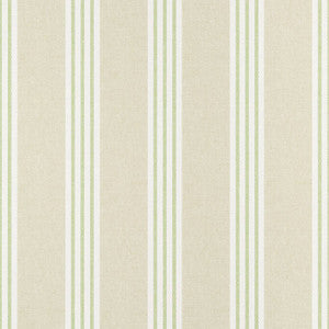 Canvas Stripe Green T13361 by Thibaut Wallpaper