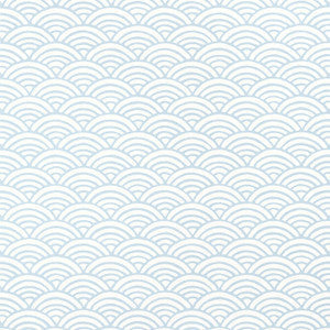 Maris Spa Blue T13375 by Thibaut Wallpaper