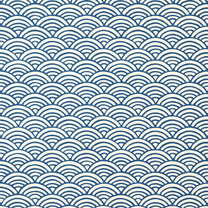 Maris Blue T13377 by Thibaut Wallpaper Thibaut Wallpaper Maris Blue T13377Wallpaper Pavilion Non-Woven Vinyl Wallpaper UNITED STATES </p><p>Repeat: V: 3 27 - Fabric Carolina -
