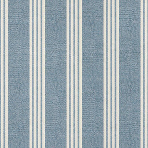 Canvas Stripe Navy T13393 by Thibaut Wallpaper