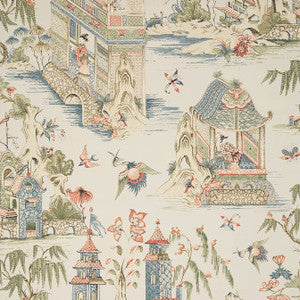 Grand Palace Taupe T13618 by Thibaut Wallpaper