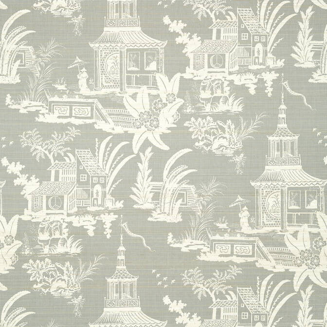 Empress Court Grey T13652 by Thibaut Wallpaper Thibaut Wallpaper Empress Court Grey T13652Wallpaper Grand Palace Abaca CHINA </p><p>Repeat: V: 31 36 - Fabric Carolina -