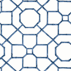 Arbor Navy T13673 by Thibaut Wallpaper