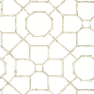 Arbor Flax T13675 by Thibaut Wallpaper