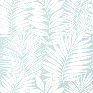 Siesta Key Spa Blue T13929 by Thibaut Wallpaper