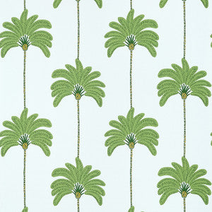 Sunset Boulevard Green and Blue T13946 by Thibaut Wallpaper