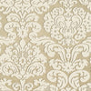 TRELAWNY DAMASK - Beige by Thibaut Wallpaper