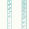 ANDREAS STRIPE - Aqua by Thibaut Wallpaper