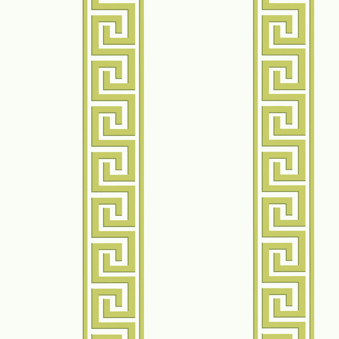 ANDREAS STRIPE - Green by Thibaut Wallpaper