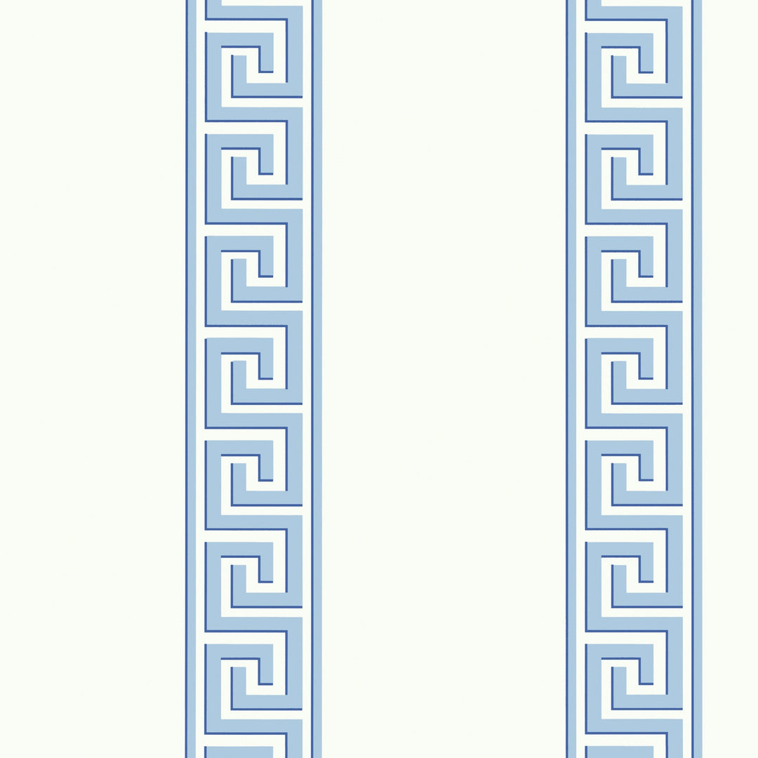 ANDREAS STRIPE - Blue by Thibaut Wallpaper