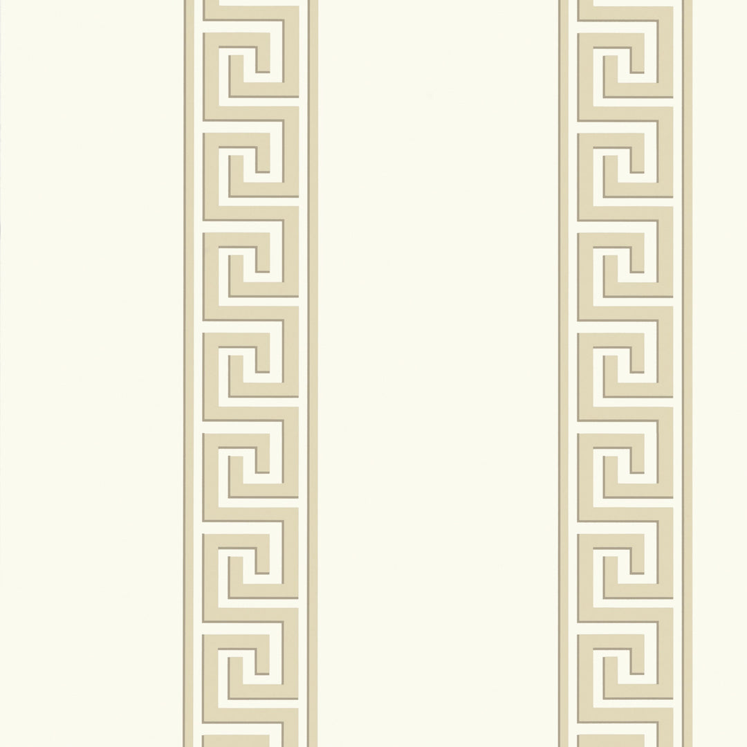 ANDREAS STRIPE - Beige by Thibaut Wallpaper