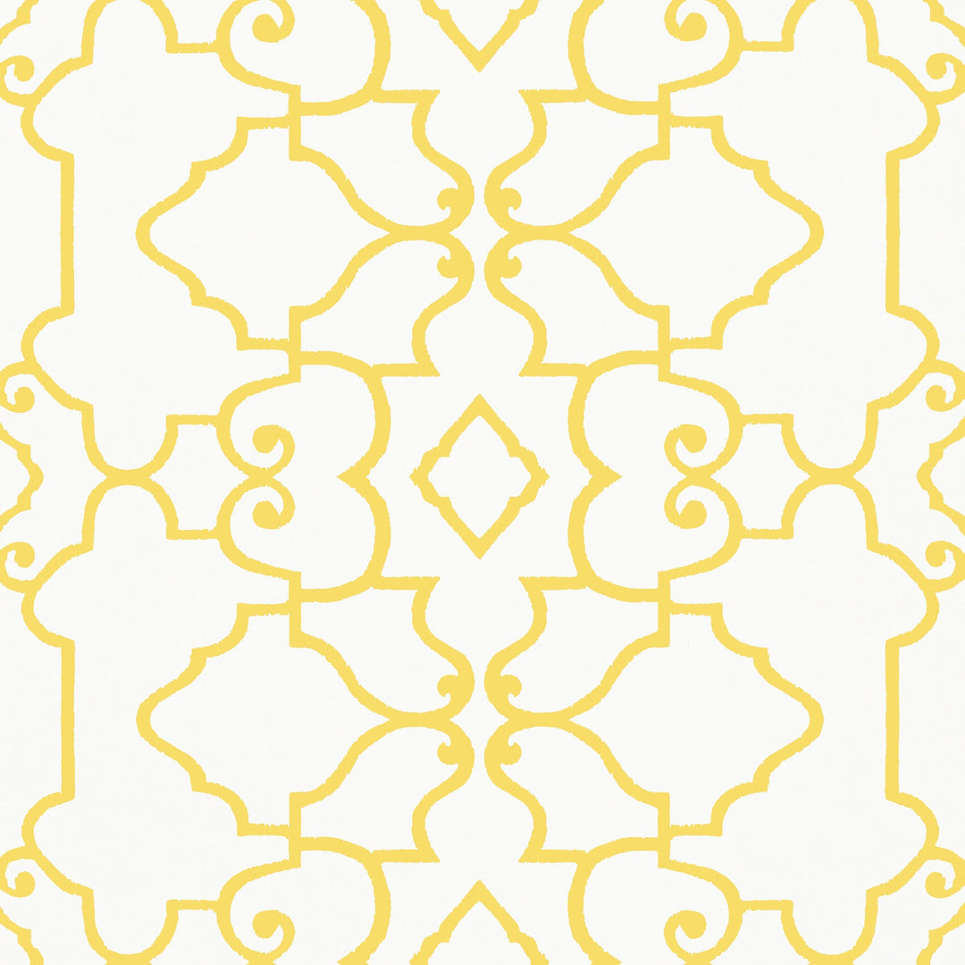 OGDEN - Yellow by Thibaut Wallpaper