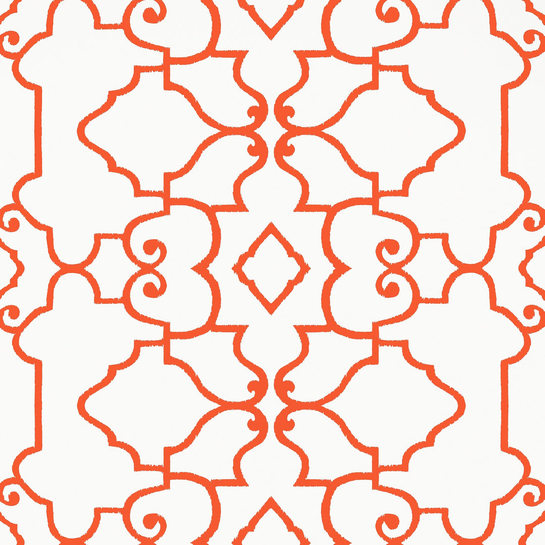 OGDEN - Coral by Thibaut Wallpaper