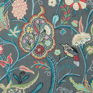 Windsor Grey T14301 by Thibaut Wallpaper