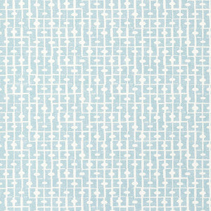 Haven Spa Blue T14313 by Thibaut Wallpaper