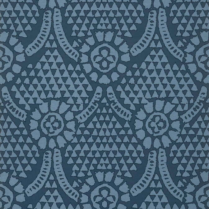 Chamomile Navy T14315 by Thibaut Wallpaper Thibaut Wallpaper Chamomile Navy T14315Wallpaper Canopy Wallpaper UNITED STATES </p><p>Repeat: V: 18 27 - Fabric Carolina -
