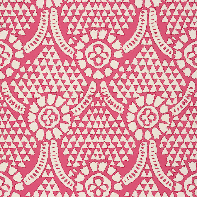 Chamomile Pink T14316 by Thibaut Wallpaper Thibaut Wallpaper Chamomile Pink T14316Wallpaper Canopy Wallpaper UNITED STATES </p><p>Repeat: V: 18 27 - Fabric Carolina -