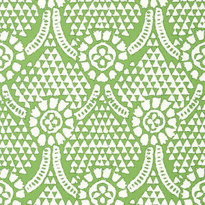 Chamomile Green T14318 by Thibaut Wallpaper
